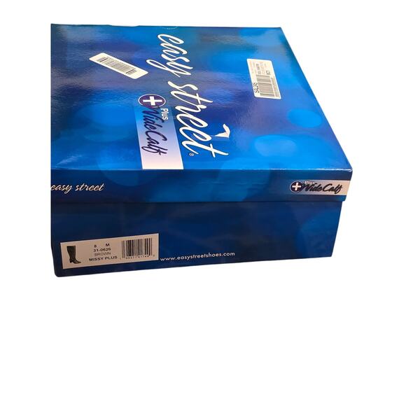 Easy Spirit Missy Plus Tall Wide Shafted Boots Brown New in box 8 - Picture 8 of 8